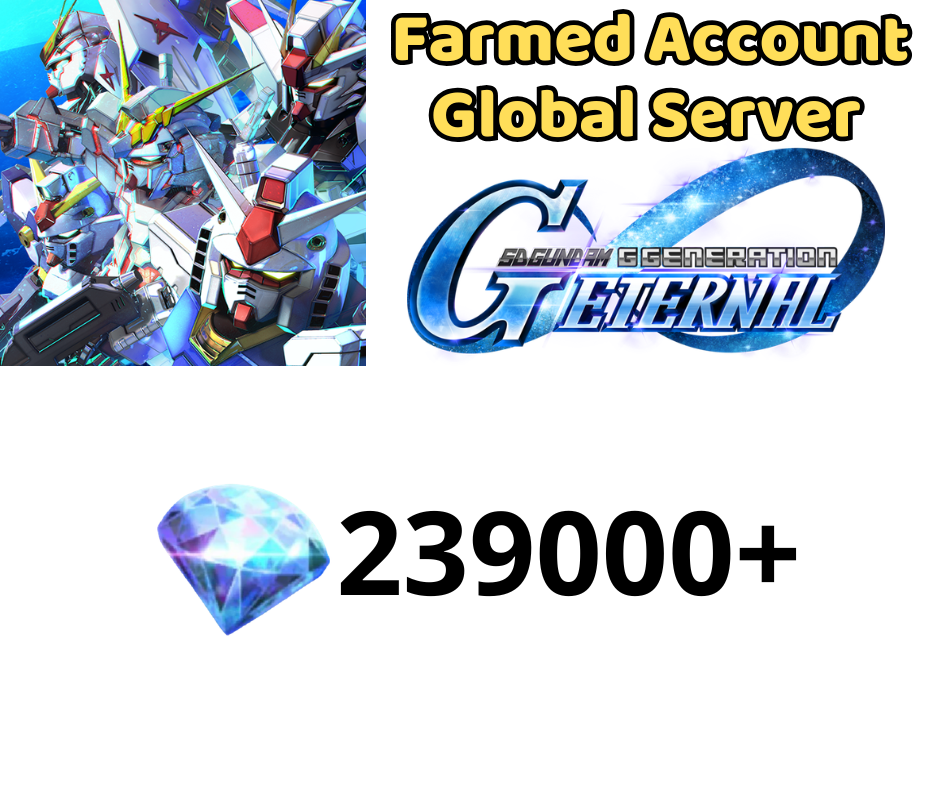 [GLOBAL] SD Gundam G Generation ETERNAL 223K+ Gem
